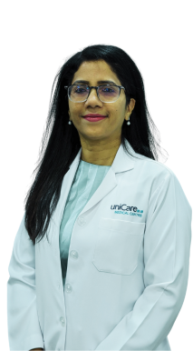 Gynecologist in Dubai at uniCare, dr swati rahul pawar